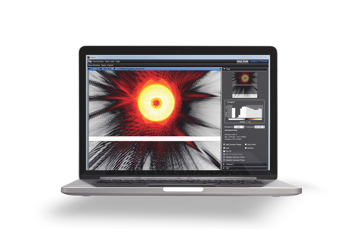 DECTRIS ALBULA: Software for X-ray and electron detectors - Dectris